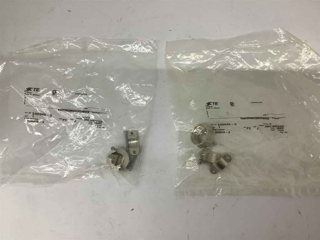 TE Connectivity 208945-5 Cable Connector Lot Of 2