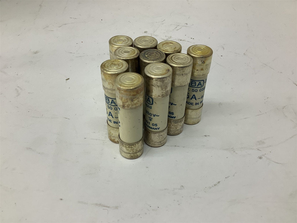 Siba 25A Ultra-rapid fuse 250 VoltsLot OF 10
