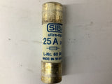 Siba 25A Ultra-rapid fuse 250 VoltsLot OF 10