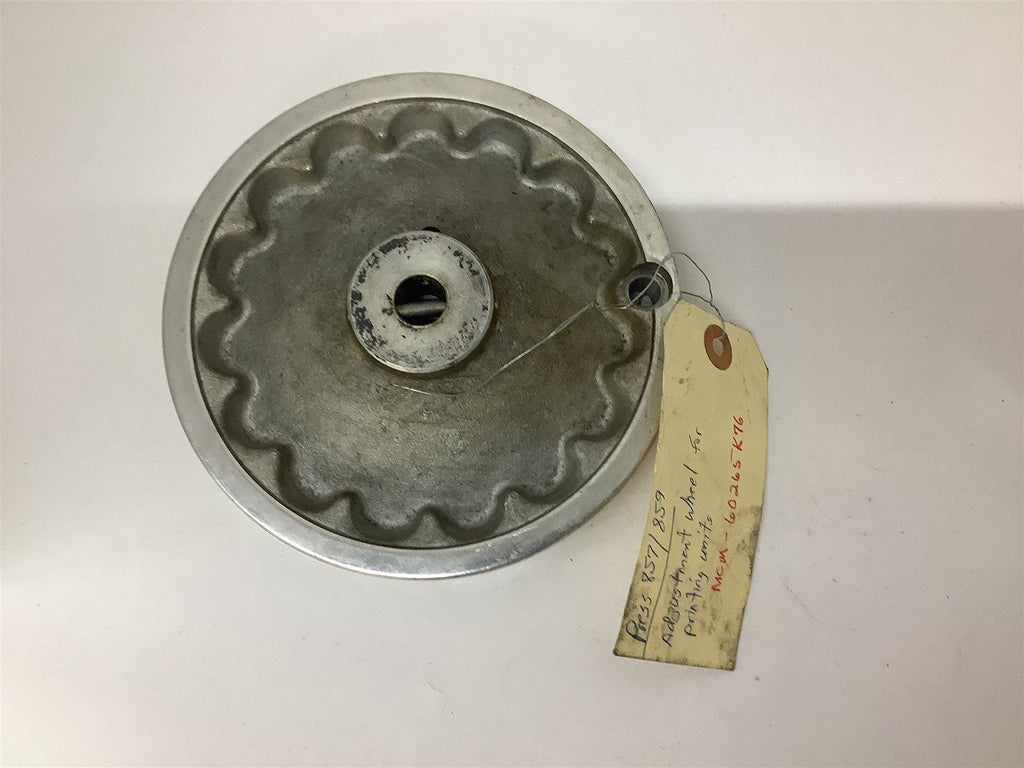MCM-60265K76 Adjustment Wheel 6" OD x 9/16" ID