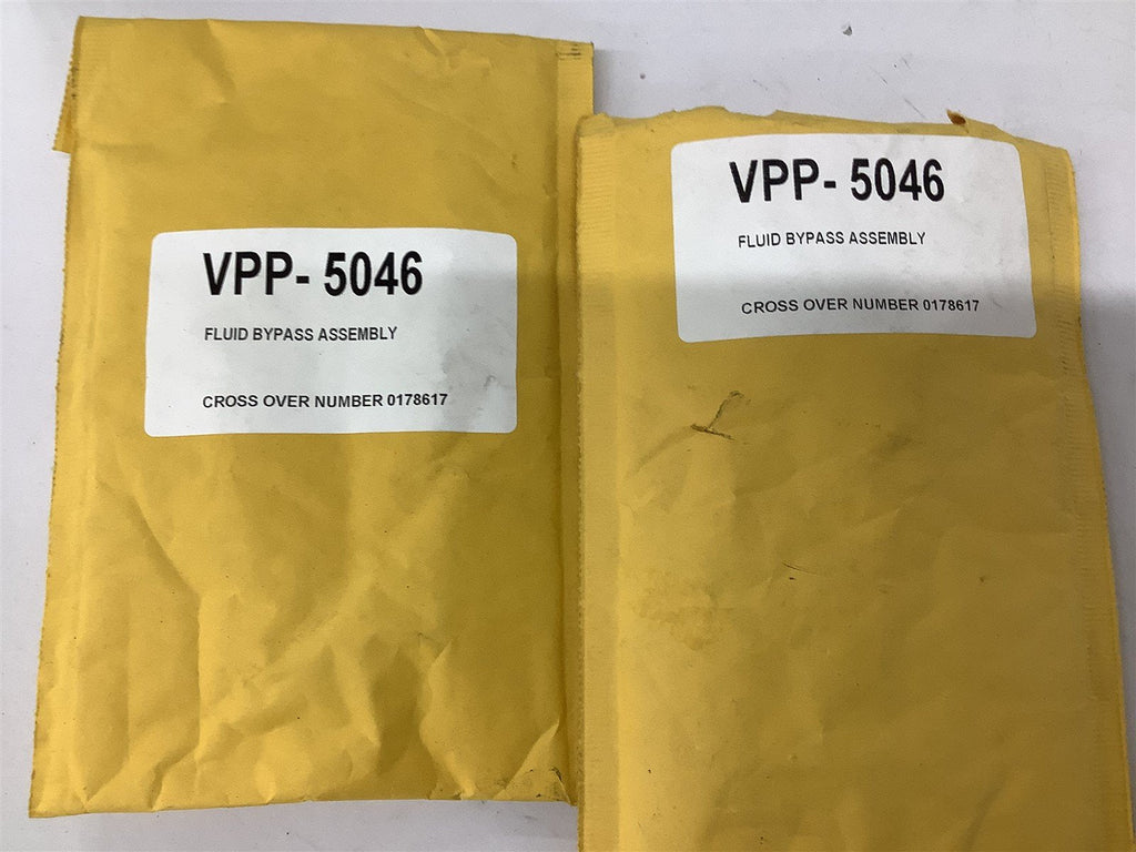 VPP-5046 Fluid Bypass Assembly Lot Of 2
