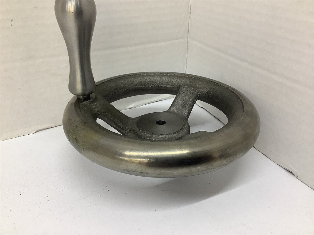 3 Spoke Adjusment Wheel 5-7/8" OD x 5/16" ID x 3" Handle