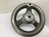 3 Spoke Adjusment Wheel 5-7/8" OD x 5/16" ID x 3" Handle