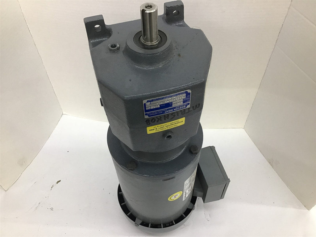 WEG Boston Gear 1UTEICGNXX00104E Motor 1 HP 208-230/460V 1730 RPM 5TC 3PH 60 Hz