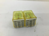IDEC RR3B-U Relay Lot Of 2