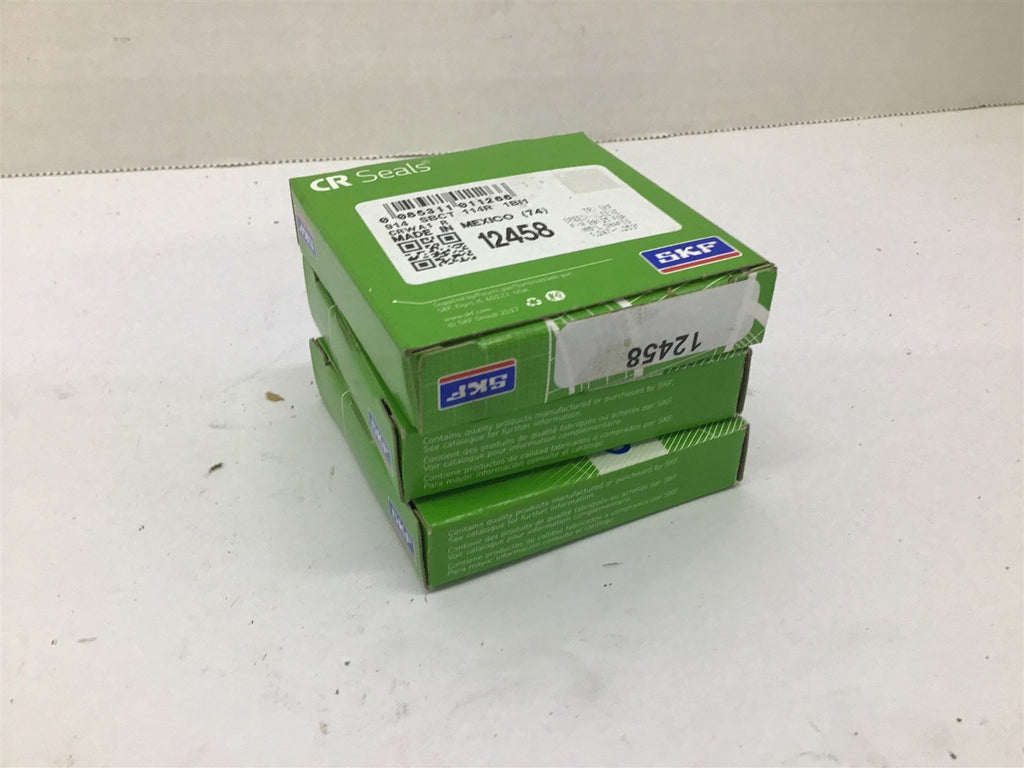 SKF 12458 Shaft Seal Lot Of 3