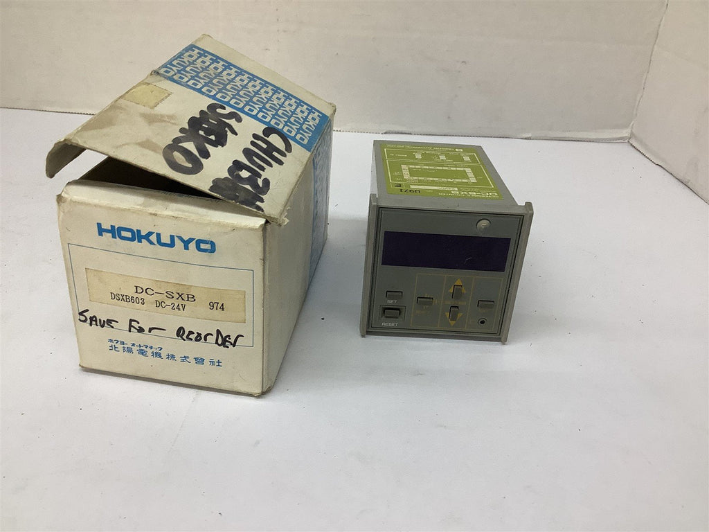 Hokuyo Automation Co U971 Reversible Counter 24 VDC