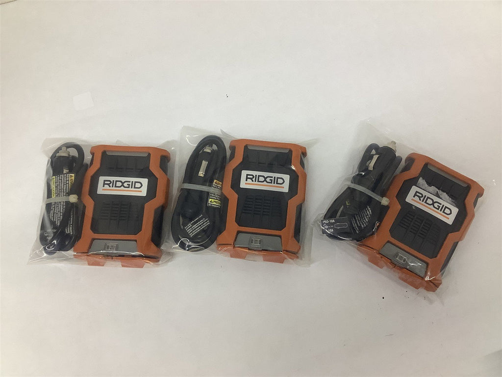 Rigid RD97100 Portable Car Power Inverter Lot Of 3