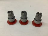 EAO E Stop/Twist Pull Switch Lot Of 3