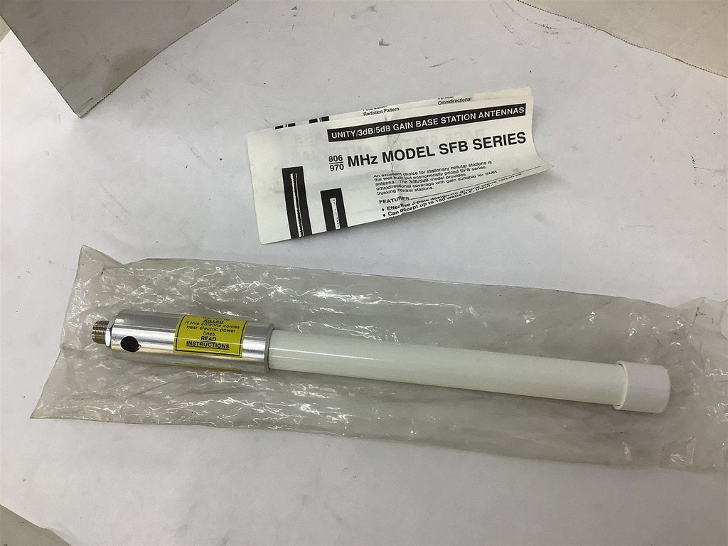 Sinclabs 806-970 MHZ Gain Base Fiber Glass Antennas