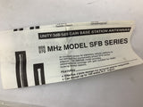 Sinclabs 806-970 MHZ Gain Base Fiber Glass Antennas