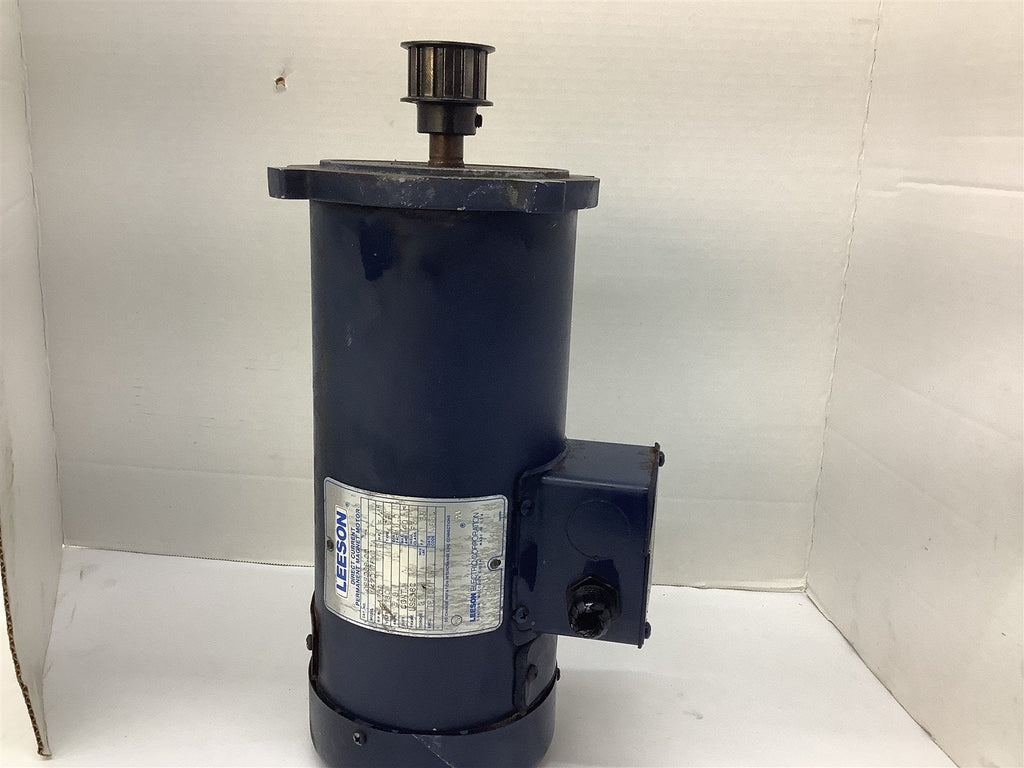 Leeson 098069.00 DC Motor 3/4 HP 180V 1750RPM 56C TEFC 27 IN LBS Torque