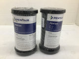 Pentair Pentek C2 Carbon-Impregnated Cellulose Filter Cartridge Lot Of 2