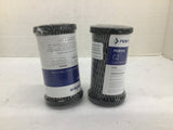 Pentair Pentek C2 Carbon-Impregnated Cellulose Filter Cartridge Lot Of 2