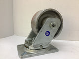 6" Castor Wheel 6" OD x 4" Bolt Pattern x 3" W