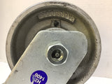 6" Castor Wheel 6" OD x 4" Bolt Pattern x 3" W