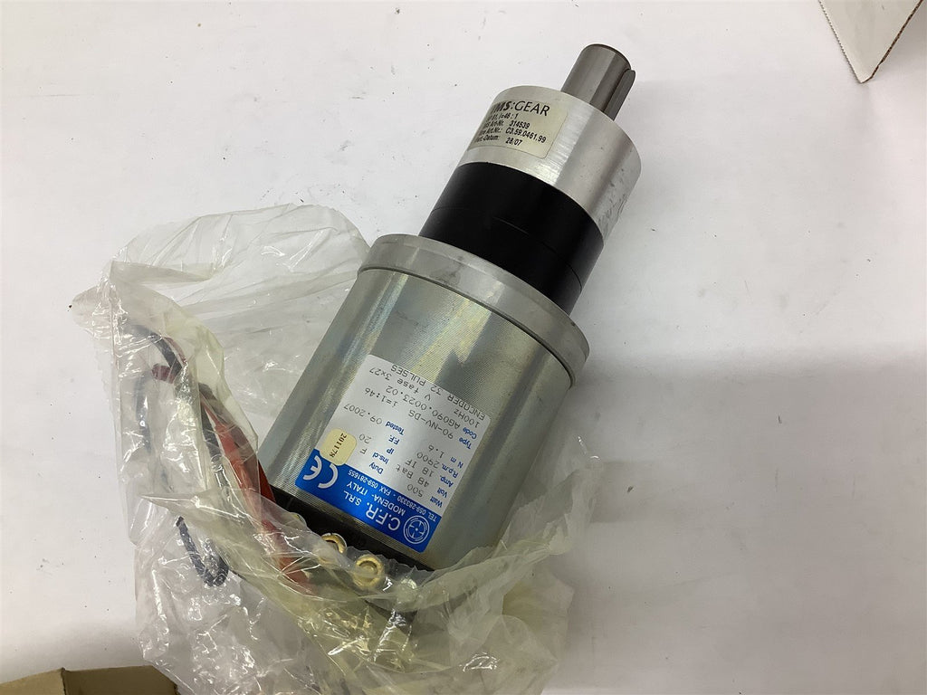 CFR SRL 90-NV-DS Pulsing Encoder 500 W 48 V 18 Amp 2900 RPM 1.6 Nm