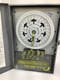 Tork W400AL Seven-Day Dial Time Switch W/ Spring Wound Carry-Over Motor 40Amp 4P
