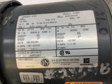 US Motors E180 AC Motor 0.5HP 208-230/460V 1745RPM B56 3PH 60Hz TE W/ Synogear