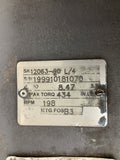 Siemens LA5096-4BA99-Z AC Motor 1.5 kW 1735 RPM 230/460V W/ Gear Reducer