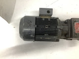 Siemens LA5096-4BA99-Z AC Motor 1.5 kW 1735 RPM 230/460V W/ Gear Reducer