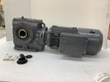 SEW-Eurodrive SA57DT80N4/BMG/HF Gear Motor 0.75 kW W/Gear Reducer 94.08 Ratio