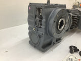 SEW-Eurodrive SA57DT80N4/BMG/HF Gear Motor 0.75 kW W/Gear Reducer 94.08 Ratio