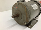Hitachi D156890 AC Induction Motor 0.4 kW 200 V 1700 RPM 50/60 Hz 4 P TFO