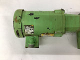 Baldor VM3538 AC Motor 1/2HP W/ Gear Reducer 1-1/4" Shaft OD