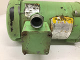 Baldor VM3538 AC Motor 1/2HP W/ Gear Reducer 1-1/4" Shaft OD