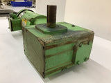 Baldor VM3538 AC Motor 1/2HP W/ Gear Reducer 1-1/4" Shaft OD