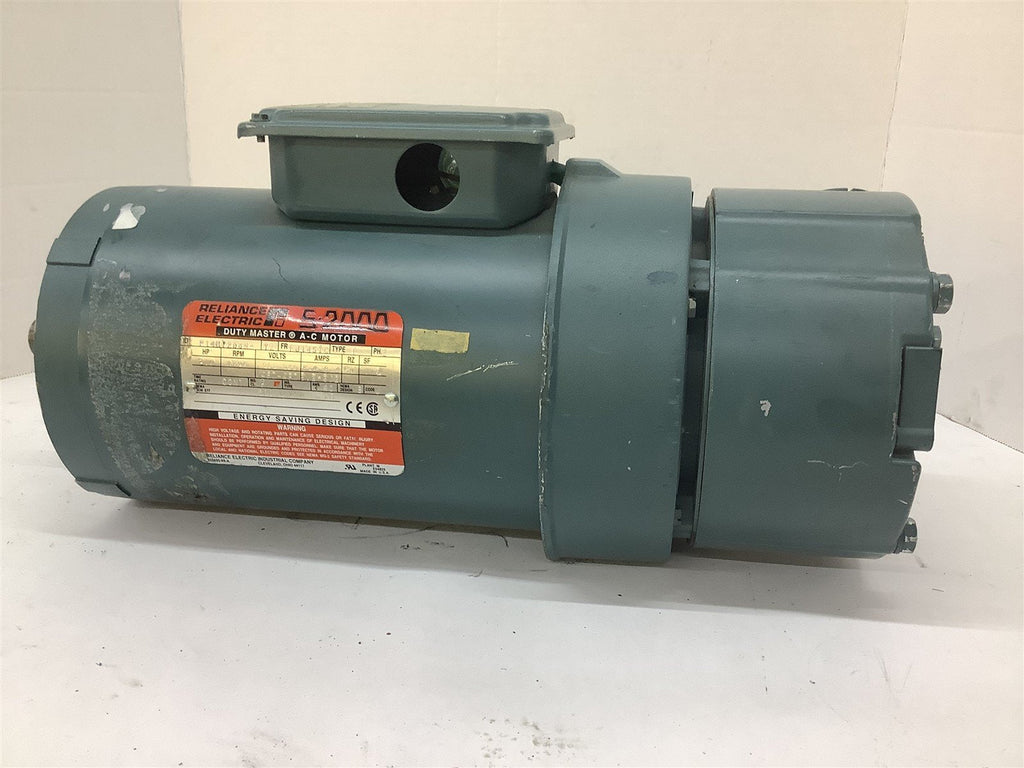 Reliance 5-2000AC Motor 2 Hp 208-230/460-480 V 1800 Rpm 4 P FJ145TC 3 Ph 60 H TE