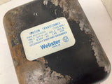Webster 812-6A010 Ignition Transformer 120V 60HZ 1.85A