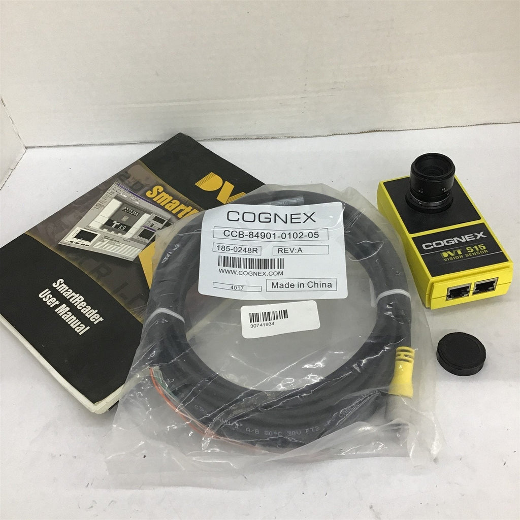 Cognex DVT 515 Vision Sensor W/ Lens/ Cable/ User Manual