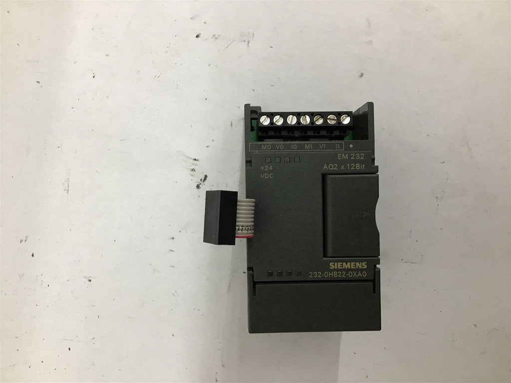 Siemens EM232 OHB22-0XA0 Module AQ2 x 12 Bit 24 VDC