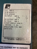 Reliance Electric 1WS-Q25118 DC Drive 14KA 500 VDC Output 460 VAC Input