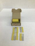 Weidmuller ZQV 4/10 GE Connector Lot OF 5 (Each Box Contains 20 Pieces)
