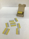 Weidmuller ZQV 4/10 GE Connector Lot OF 5 (Each Box Contains 20 Pieces)