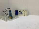 MAC 912B-PM-111CA Solenoid Valve 150 PSI 120 Vac