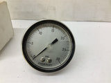 Ashcroft 1009AW 30PSI Air Pressure Gauge