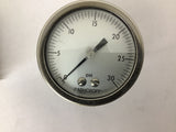 Ashcroft 1009AW 30PSI Air Pressure Gauge