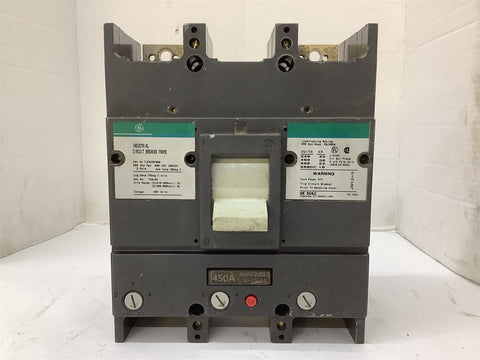GE TJK626F000 Circuit Breaker 600Amp Max 600VAC 250VDC 2POLE Torq 325 LB IN