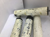 Soremag Conveyor Rollers 27 1/2" Long 4.2" Roller OD Lot Of 4