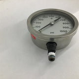 Ashcroft 250-2362B PSI Gauge 0-1000