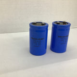 Tech-Cap 10500 MFD 75 VDC Capacitor Lot Of 2
