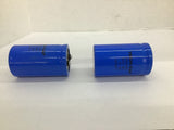 Tech-Cap 10500 MFD 75 VDC Capacitor Lot Of 2