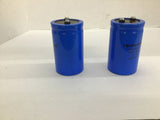 Tech-Cap 10500 MFD 75 VDC Capacitor Lot Of 2