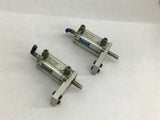 Festo ADVULQ-16-30-A-P-A-S20 Pneumatic Cylinder 16mm Bore 30mm Stroke Lot Of 2