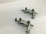 Festo ADVULQ-16-30-A-P-A-S20 Pneumatic Cylinder 16mm Bore 30mm Stroke Lot Of 2