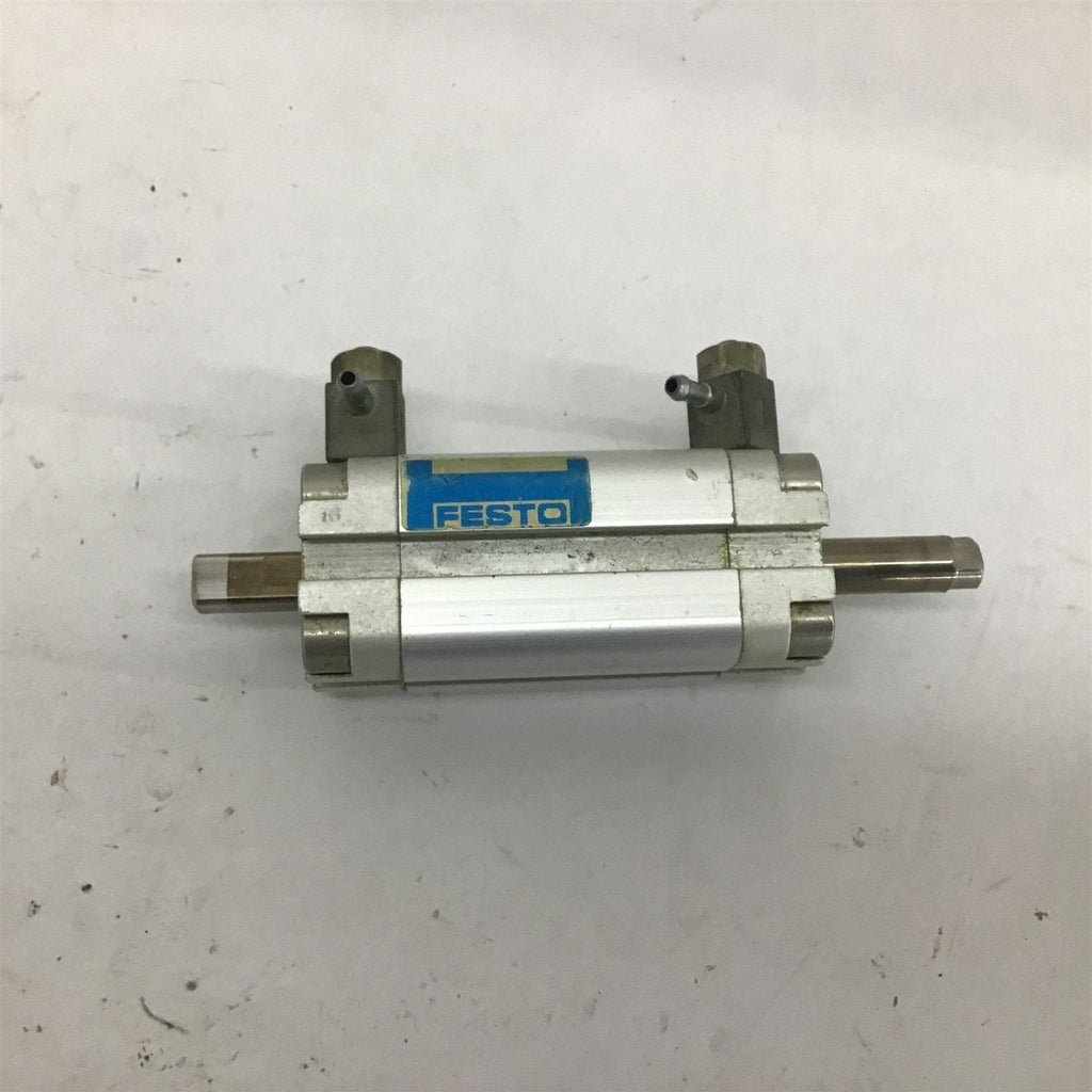 Festo ADVULQ-16-30-PA-S20 Pneumatic Cylinder 1/4" Shaft OD Ram 1 5/16 Shaft L
